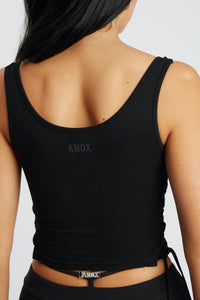 Olive Top Black, Anox the label